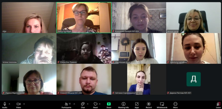 Чергове засідання студентського наукового гуртка на кафедрі внутрішньої медицини