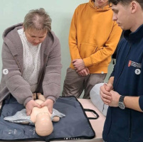 профорієнтаційний захід із надання домедичної допомоги. 