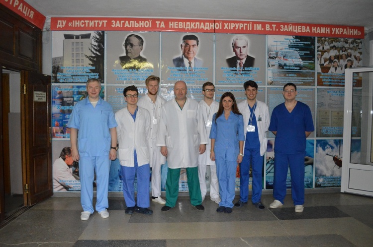 Students from Poland have had an internship at the School of Medicine of V. N. Karazin Kharkiv National University