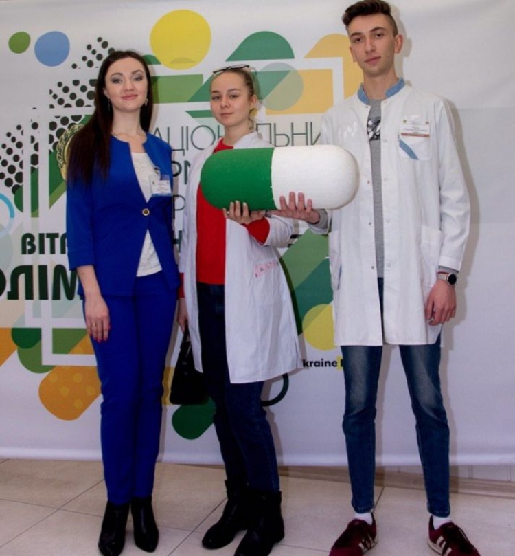 Students of the School of Medicine - participants of the II stage of the All-Ukrainian Olympiad in the discipline "Pharmacology"