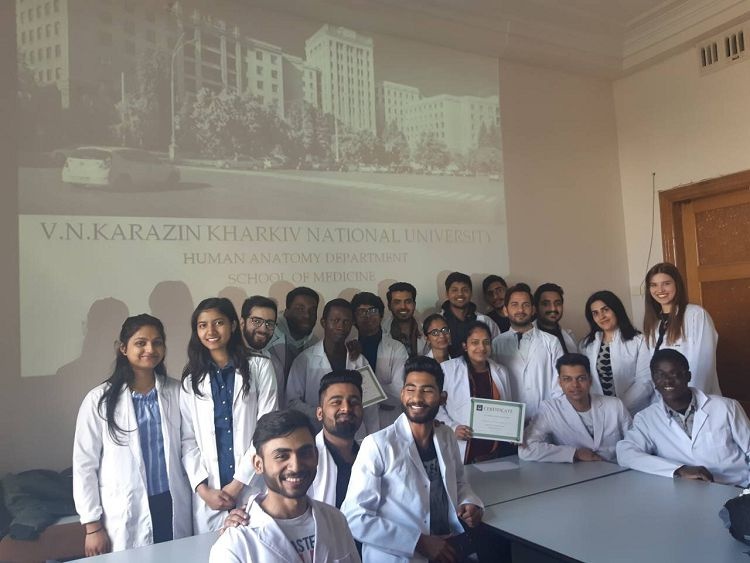 The final stage in the student research project of human anatomy 