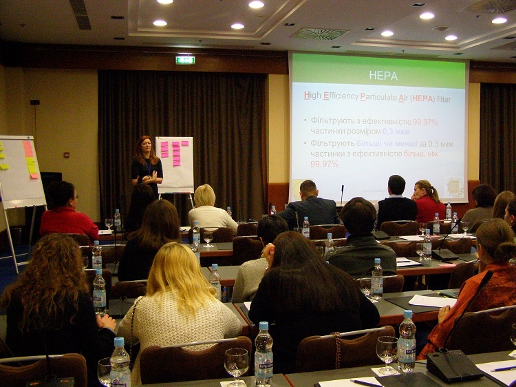Instructors of the School of Medicine participated in the symposium "Raising of awareness and education on biosafety and biosecurity in Ukraine"