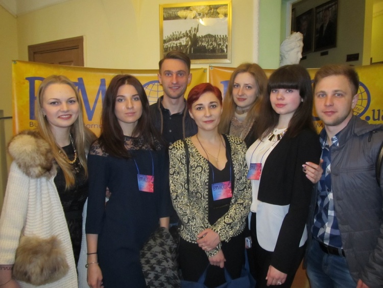 The students of the School of Medicine - participants of the III International Medical and Pharmaceutical Congress of Students and Young Scientists called "Priorities and prospects of youth science"