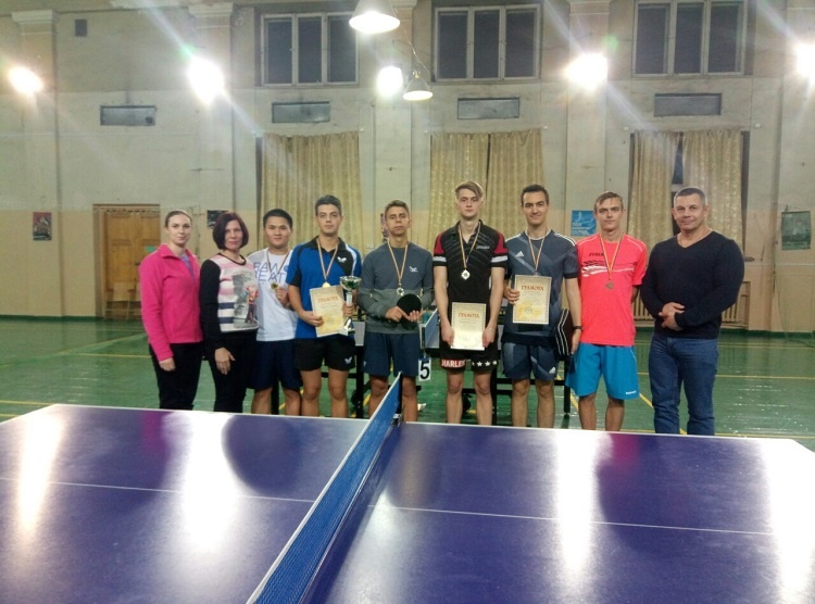 Competitions in table tennis in the course of University Students Games