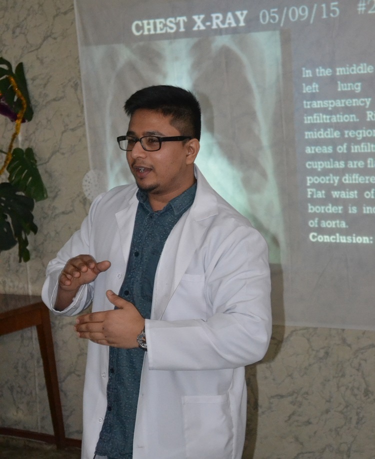 Рresentation of a clinical case of a patient with infective endocarditis