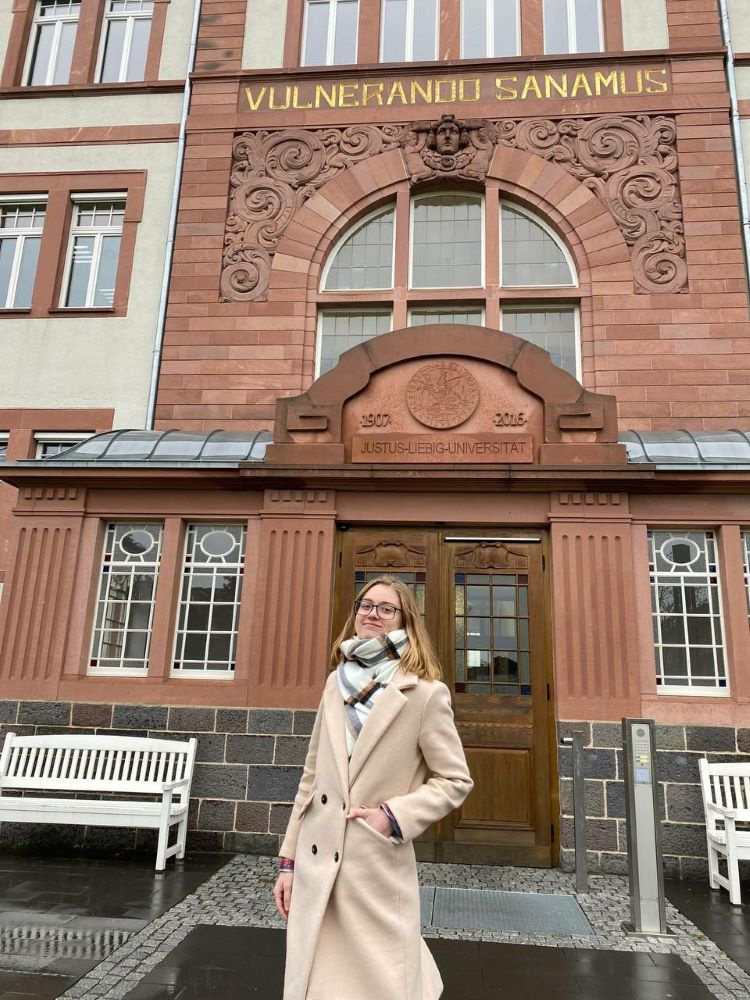 A student of V. N. Karazin Kharkiv National University is studying in Germany!