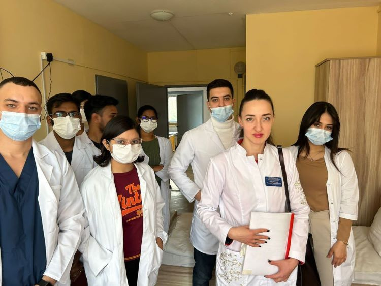 The educational process in the conditions of real clinical practice for our students