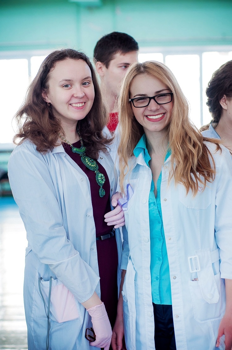Students of the School of Medicine - participants of the scientific-practical conference with international participation "Modern theoretical and practical aspects of clinical medicine"