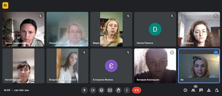 Regular meeting of the scientific student circle of the department of hygiene and social medicine