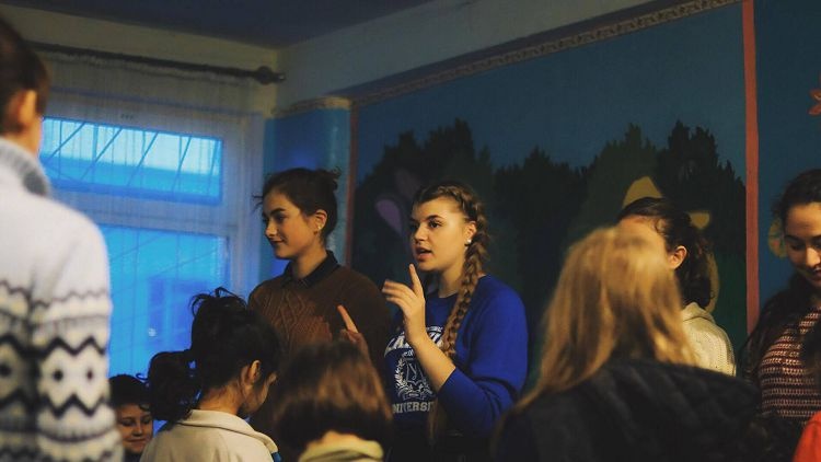 Students of the School of Medicine - organizers of a charity event for children-patients of Kharkiv Regional Clinical Psychiatric Hospital No. 3