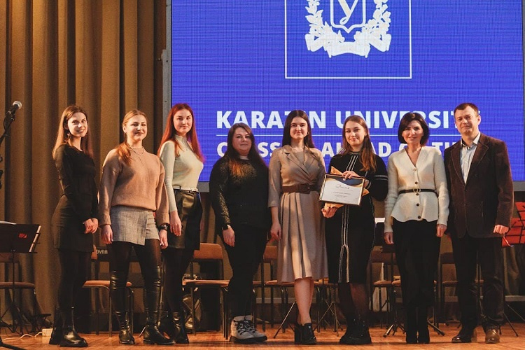 Students of School of Medicine - winners of the traditional competition "Alma Mater"