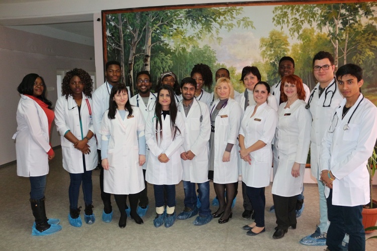 Photo report on the work of student scientific team of the Department of Pediatrics