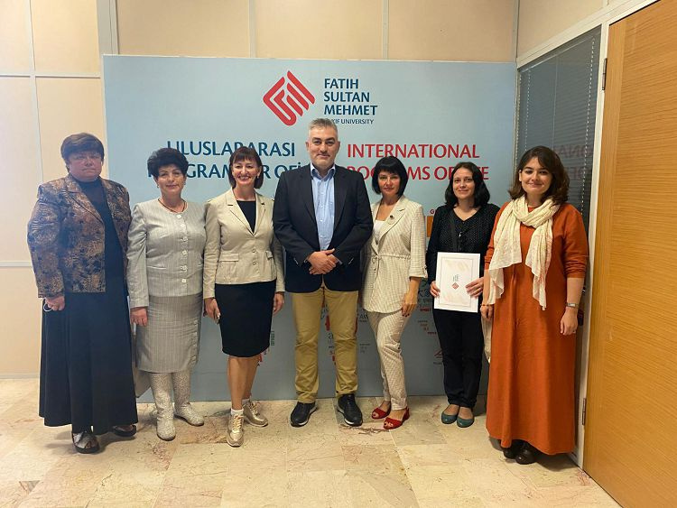 Teachers of the Department of General and Clinical Pathology completed an international advanced training course in the Fatih Sultan Mehmet University (Turkey)