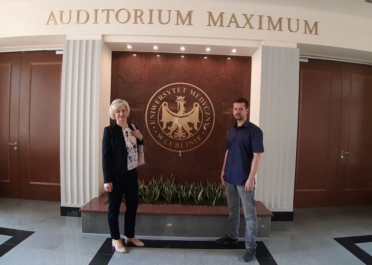Staff members of the School of Medicine took part in an international internship program