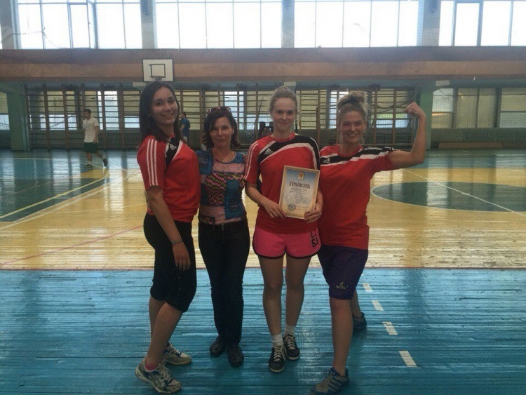 The women's team of the School of Medicine in basketball - the winner of the student Spartakiad!