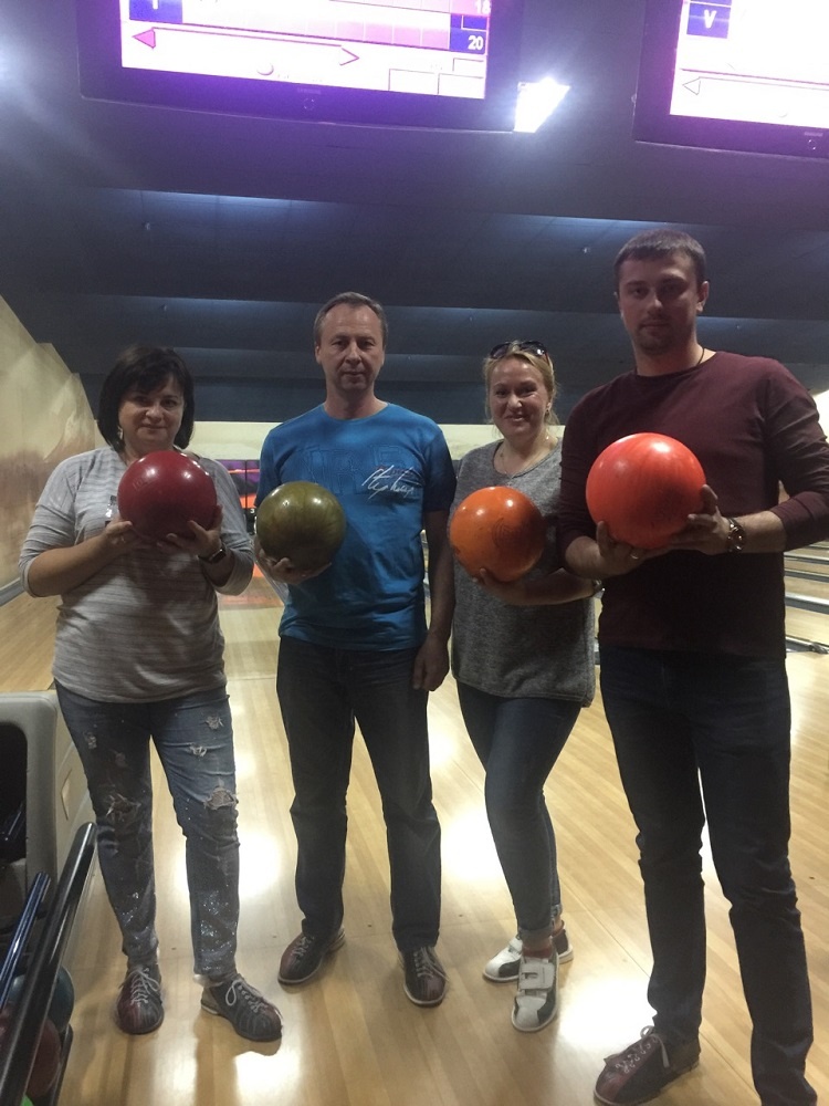 Employees of the School of Medicine - prize-winners of the qualifying round of bowling competitions "Trade Union Bowl III"