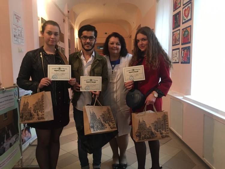 Students of the School of Medicine - participants of the All-Ukrainian Student Olympiad in Medical Genetics