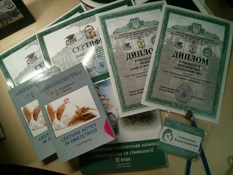 Students of the School of Medicine - participants of the II stage of the All-Ukrainian student olympiad on obstetrics and gynecology
