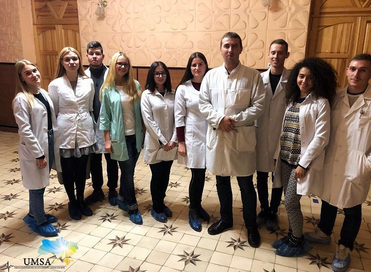 The first meeting within the educational project "Neurological control"