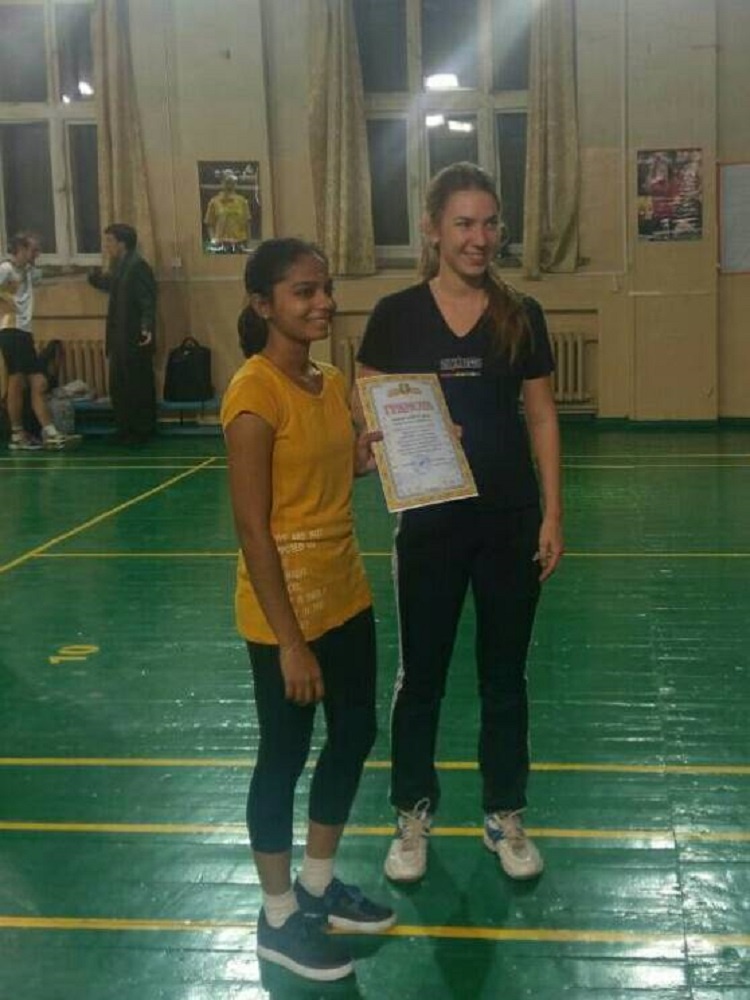 Students of the School of Medicine are winners of Badminton Competition in the course of Students’ Games in Karazin University