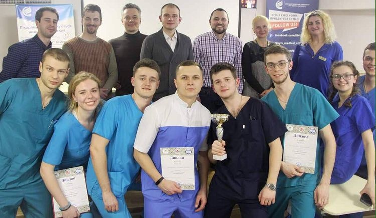 Students of the School of Medicine to have won prizes of the V Allukrainian Contest in Practical Surgery (Kyiv, Ukraine)