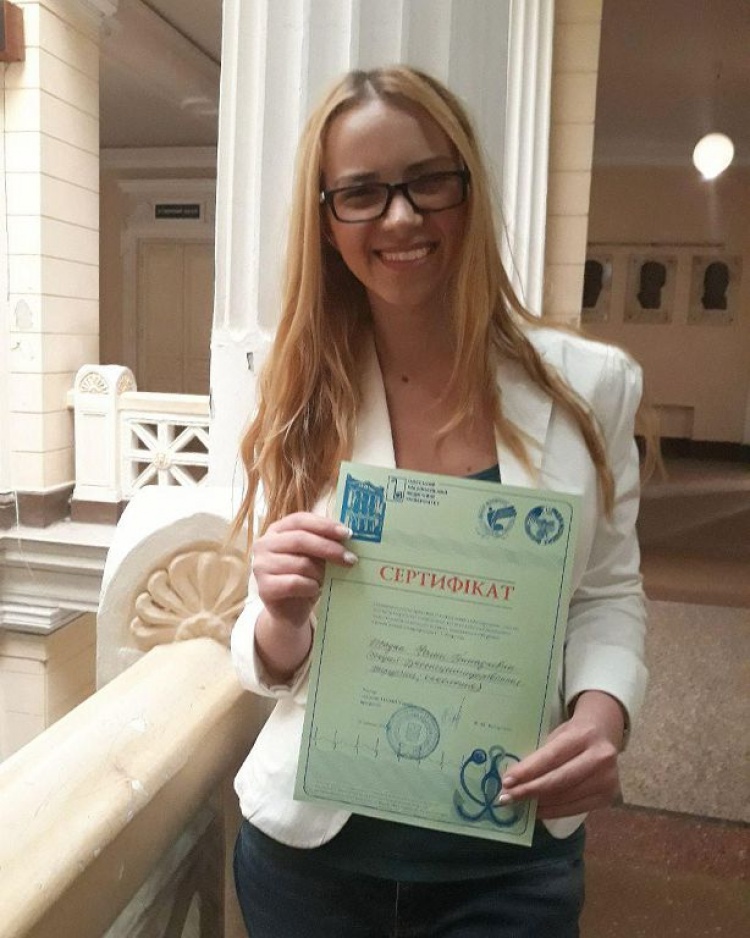 Student of the School of Medicine - participant of the international scientific and practical conference "Modern theoretical and practical aspects of clinical medicine"