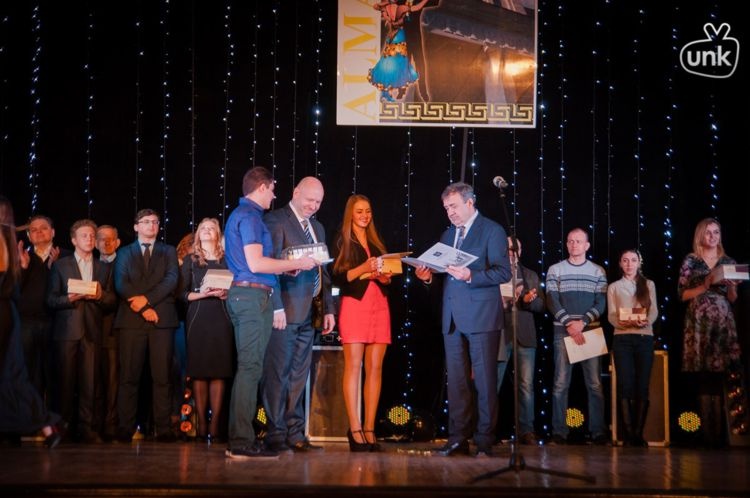 The students of the School of Medicine - the prize-winners of the annual University wide competition «Alma Mater»