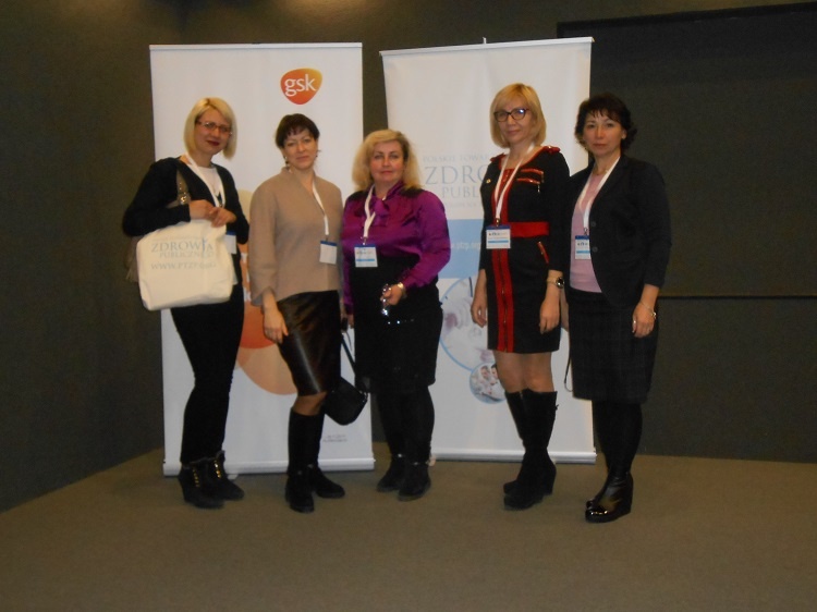 Instructors of the School of Medicine - participants of the IV International Congress "Public Health and the Environment"