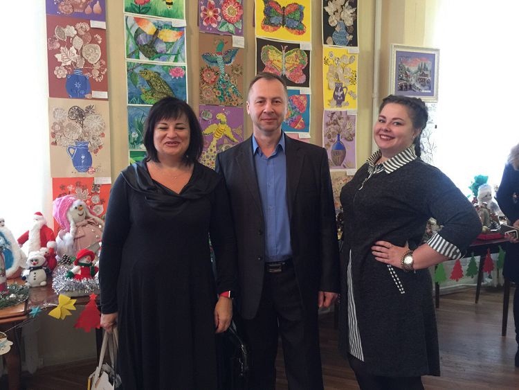Employees of the School of Medicine are participants and prize-winners of the New Year Exhibition of the Regional Trade Union of Education and Science of Ukraine