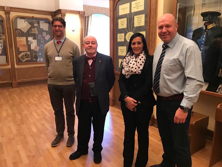 A visit to Karazin University by the delegation from “Sapienza” University of Rome