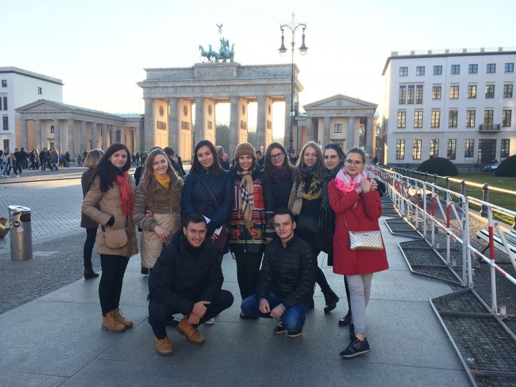 Students of the School of Medicine - participants of the international program «Mit Zuversicht in die Zukunft!»