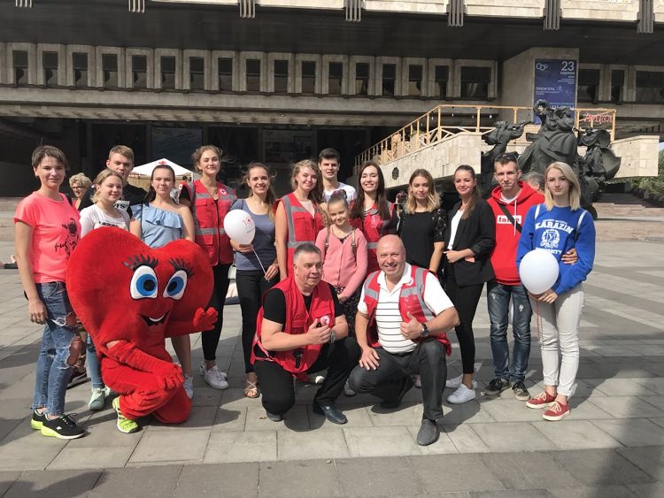 Students and staff of the School of Medicine are participants of the action devoted to World First Aid Day